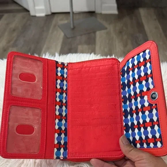Vera Bradley Coral Women's Wallet - Picture 2 of 10